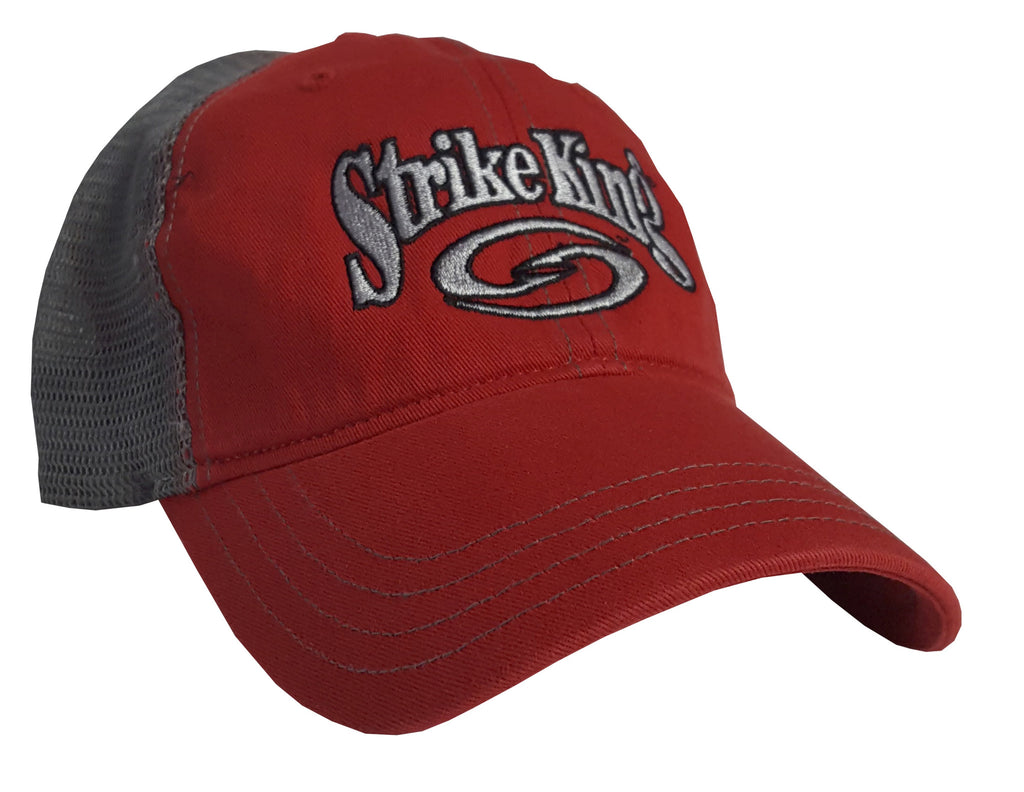 Unconstructed Mesh Cap - 111Red – Strike King Apparel