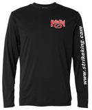 Black Long Sleeve Moisture Wicking Shirt - CW26B