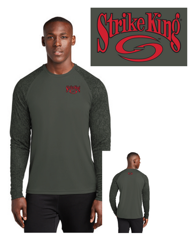 Black Long Sleeve Moisture Wicking Shirt - SK ST460LS