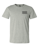 Short Sleeve T-Shirt Grey Crankbait Flag - SK113G